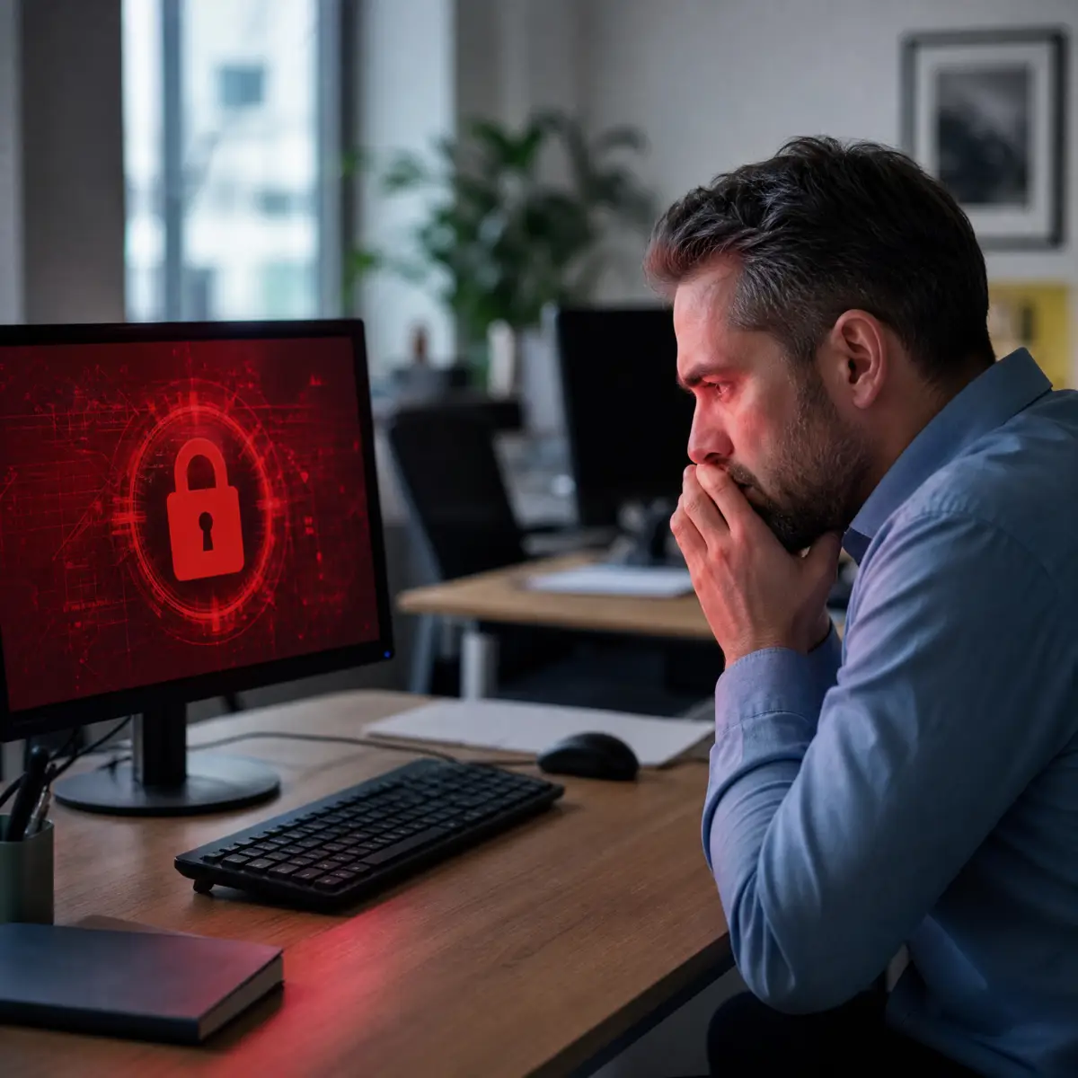 Ransomware aanval op de KMO